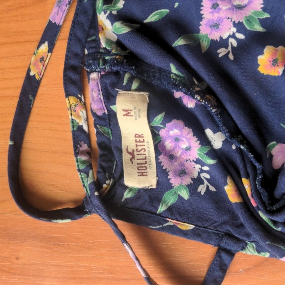 Floral open back strappy summer dress - Picture 6 of 6